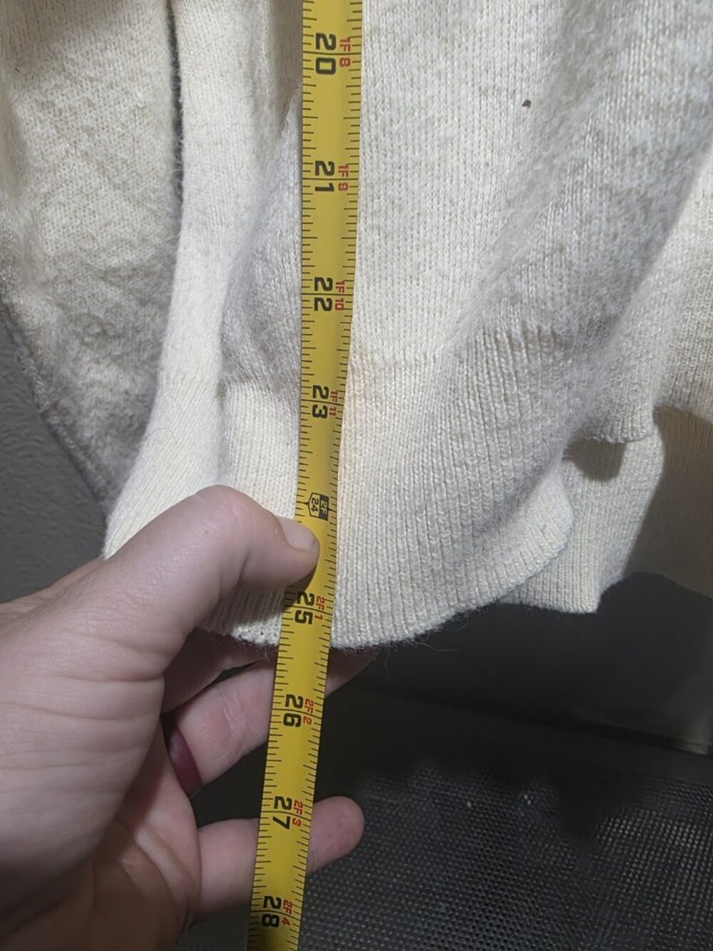 Vintage 70s King Louie Pro Fit Jepson Embroidered Polyester V Neck Sweater XL - Picture 6 of 7
